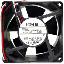 NMB 3615KL-05W-B59 DC 24V 0.32A 2 / 3 / 4 Wires 9238 Axial Cooling Fan