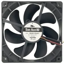 Sanyo 9S0812H401 12V 0.23A 3 Wires Axial Cooling Fan