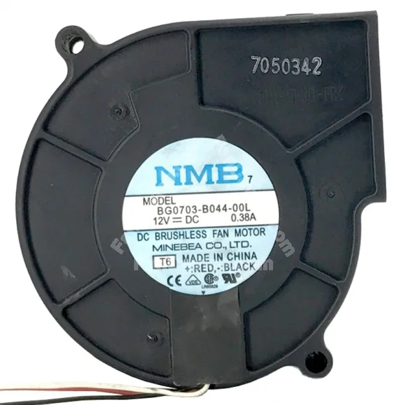 NMB BG0703-B044-00L 12V 0.38A DC Brushless Blower Fan