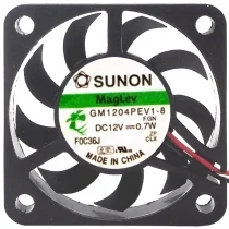 Sunon GM1204PEV1-8 12V 0.7W 2 / 3 Wires Axial Fan