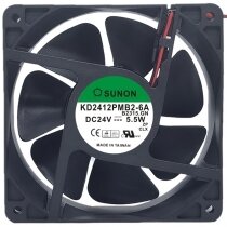 Sunon KD2412PMB2-6A 24V 5.5W 2 / 3 Wires Axial Cooling Fan