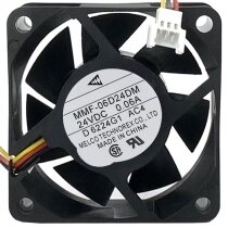 Mitsubishi MMF-06D24DM AC4 24V 0.06A 3 Wires Cooling Fan