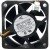 Mitsubishi MMF-06D24DM AC4 24V 0.06A 3 Wires Cooling Fan