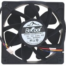 BeCool 12038BVH-M1T 12V 2.55A 4 Wires Axial Cooling Fan