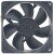 Magic MGT12048UB-R38 48V 0.60A 3 Wires Axial Cooling Fan
