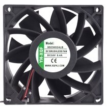 YH-XQF X9238G24LB 24V 0.4A 3 Wires Axial Cooling Fan