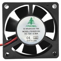 FONSONING FSY62S12H 12V 0.30A 2 Wires Axial Cooling Fan