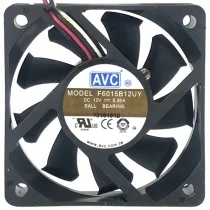 AVC F6015B12UY 12V 0.35A 3 Wires Ball Bearing Cooling Fan