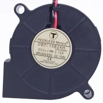 PEERLESS Motors DB5015B24H 24V 0.12A 2 Wires Blower Cooling Fan