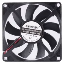 SANONDA KF6015L12S 12V 0.18A 2 Wires Axial Cooling Fan