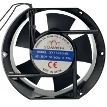 SOMREAL XY17250HBL 380V 0.15A 2 Wires Axial Cooling Fan