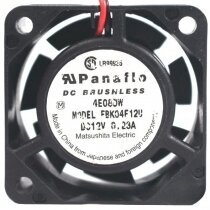 Panaflo FBK04F12U 12V 0.23A 2 Wires Axial Cooling Fan