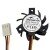 SNOWFAN YY4010L12B 12V 0.07A 3 Wires Axial Cooling Fan