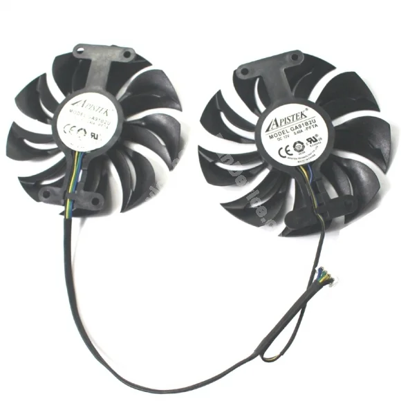 APISTEK GA91B2U 12V 0.40A 4 Wires Axial Cooling Fan