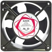 Sunon 3123XBL AC 380V 0.06A 2 Wires Impedance Protected Cooling Fan