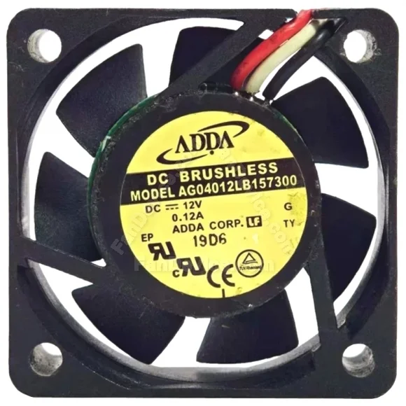 ADDA AG04012LB157300 12V 0.12A DC Brushless 3 Wires Axial Cooling Fan