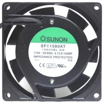 Sunon 1082HBL 115V 0.12/0.10AMP 2 Wires Impedance Protected Cooling Fan