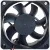 XING XIN DA XXD601012VH 12V 0.12A DC Brushless 2 Wires Cooling Fan