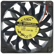 ADDA AS12048UB25AB00 48V 0.46A DC Brushless 4 Wires Axial Cooling Fan