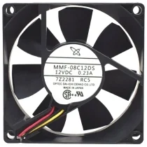 Mitsubishi MMF-08C12DS RC5 DC 12V 0.23A 3 Wires Axial Cooling Fan