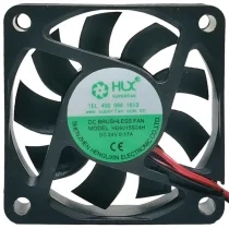 HLX HD6015S24H 24V 0.17A 2 Wires DC Brushless Axial Cooling Fan