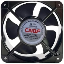 CNDF TA20060HBL-2 AC 220V/240V 0.45A 2 Wires Axial Cooling Fan