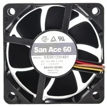 Sanyo 9S0612M401 DC 12V 0.07A 4 Wires PWM Axial Cooling Fan