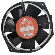 NTO PF-155H-2M 220V 46/42W 2 Wires Impedance Protected Cooling Fan