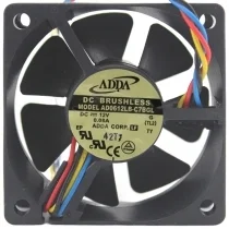 ADDA AD0612LB-C7BGL 12V 0.08A DC Brushless 4 Wires Axial Cooling Fan