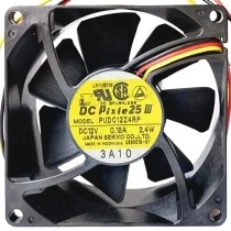 Servo PUDC12Z4RP 12V 0.16A 2.4W DC Brushless 3 Wires Axial Cooling Fan