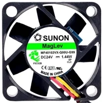 Sunon MF40102VX-Q00U-G99 DC 24V 1.44W 3 Wires Maglev Cooling Fan