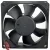 HXH HDH0812HA 12V 0.23A 2 Wires DC Brushless Axial Cooling Fan