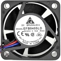 Delta EFB0405LD 5V 0.16A 3 Wires DC Brushless Axial Cooling Fan