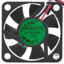 ADDA AD0412LX-G76 DC 12V 0.07A 3 Wires HYPRO Bearing Cooling Fan