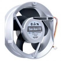 Sanyo Denki 109E1724V5K03 DC 24V 1.3A 3 Wires Axial Cooling Fan