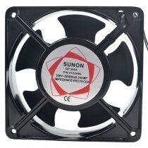 Sunon 3123HBL AC 380V 0.24AMP 2 Wires Impedance Protected Axial Cooling Fan