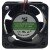 YM DA04020B12HA DC 12V 0.16A 2 Wires Axial Cooling Fan