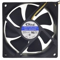 T.Bird FAN-113 DC 12V 0.3A 3 Wires 9025 Ball Bearing Axial Cooling Fan