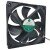 HengLiXin HD1225B12M DC 12V 0.30A 2 Wires Brushless Axial Cooling Fan