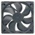 HengLiXin HD1225B12M DC 12V 0.30A 2 Wires Brushless Axial Cooling Fan