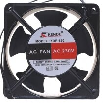 KENDE KDF-120 AC 230V 0.14A 2 Wires Axial Cooling Fan