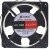 KENDE KDF-120 AC 230V 0.14A 2 Wires Axial Cooling Fan