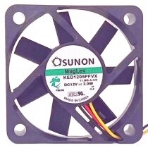 Sunon Maglev KED1205PFVX DC 12V 2.0W 2 Wires / 3 Wires Axial Cooling Fan