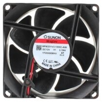 Sunon Maglev MF80251V3-1000C-A99 DC 12V 0.78W 2 Wires Axial Cooling Fan