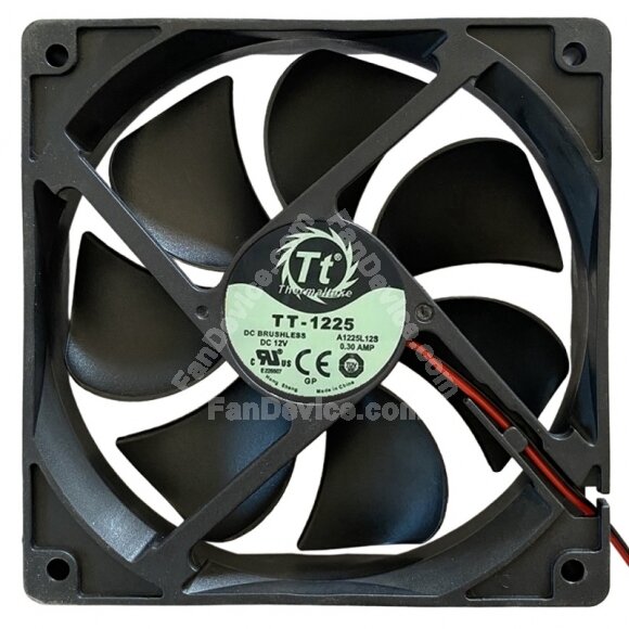 TT-1225 A1225L12S DC 12V 0.30AMP 12025 Brushless Axial Cooling Fan