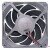 SNOWFAN YY12025H48B DC 48V 0.15A 2 Wires Axial Cooling Fan