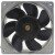 Sanyo Denki 9GL1212H1D05 DC 12V 0.38A IP68 Waterproof Axial Cooling Fan