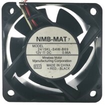 NMB-MAT 2415KL-S4W-B69 DC 12V 0.86A 3 Wires Axial Cooling Fan