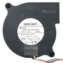NMB-MAT BM5125-04W-B39 DC 12V 0.08A 3 Wires Blower Cooling Fan