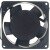 LEIPOLE F2E-92S-230 AC 230V 0.06/0.07A 10/12W 2 Wires Axial Cooling Fan
